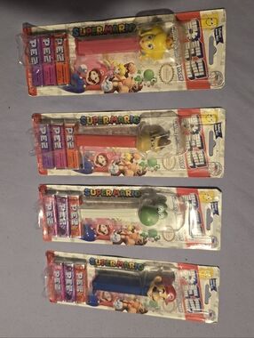 Super Mario PEZ Dispensers (Not For Consumption)